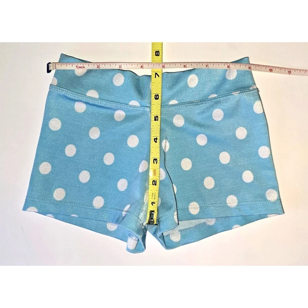 Polka Dot Halter Top & Shorts Small Dancewear / Costume Set Y2K Vintage Cutesy